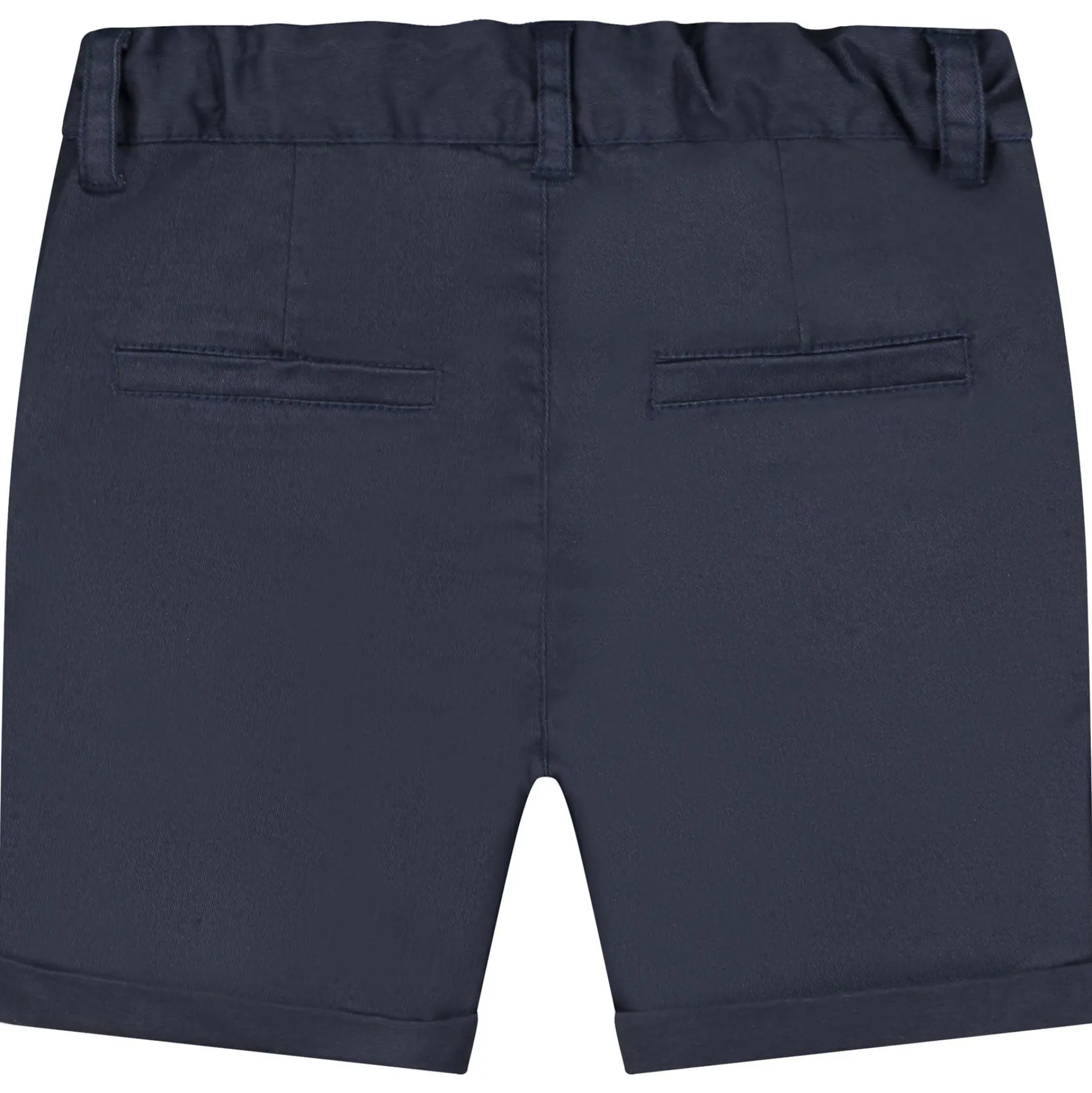 Broeken & Tuinbroeken|Broeken & Leggings*Prénatal peuter short effen blauw Dark Bluegrey