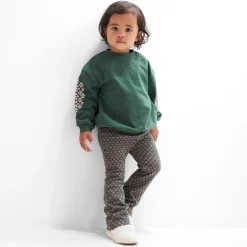 Truien & Vesten|Jurken & Rokken*Prénatal peuter sweater & rok Dark Bottle Green