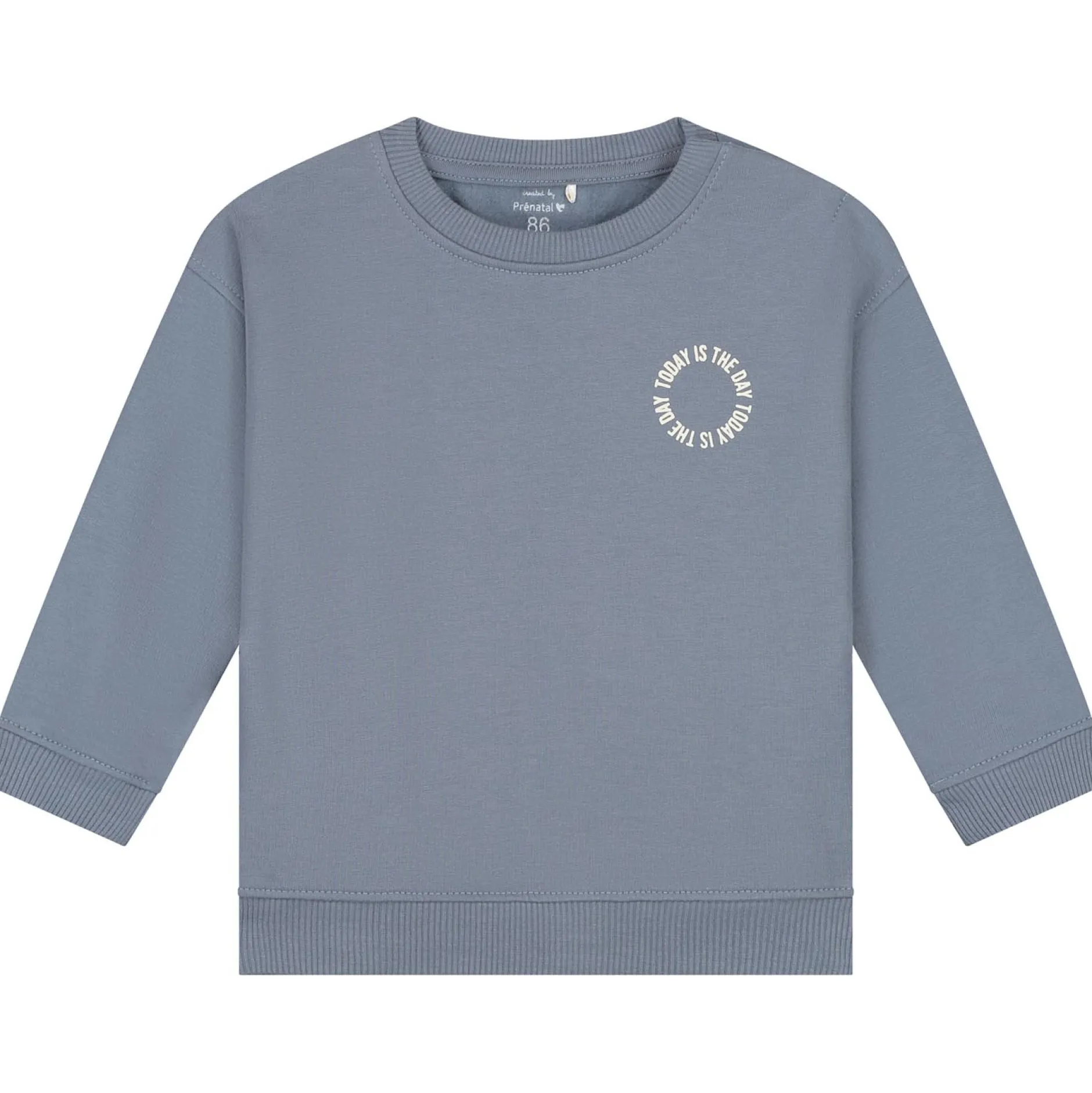 Truien & Vesten|Truien & Sweaters*Prénatal peuter sweater 2 stuks lange mouwen tekst Multi