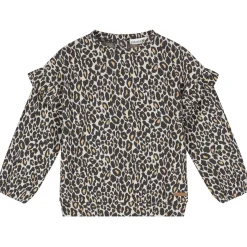 Truien & Vesten|Truien & Sweaters*Prénatal peuter sweater lange mouwen dierenprint multi Almond
