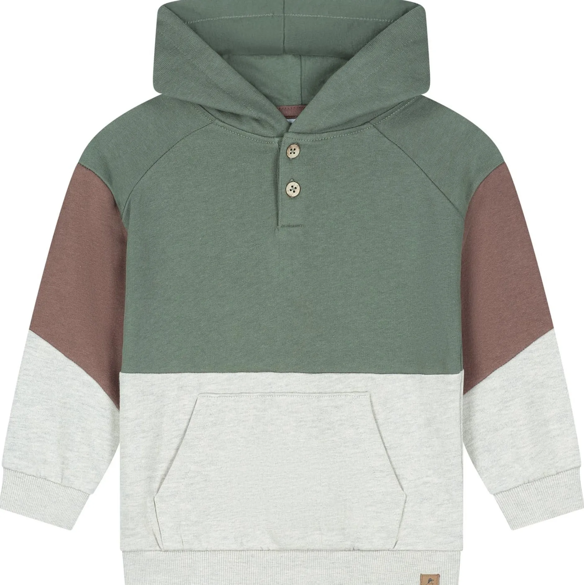 Truien & Vesten|Truien & Sweaters*Prénatal peuter sweater lange mouwen meerkleurig multi Leaf Gree