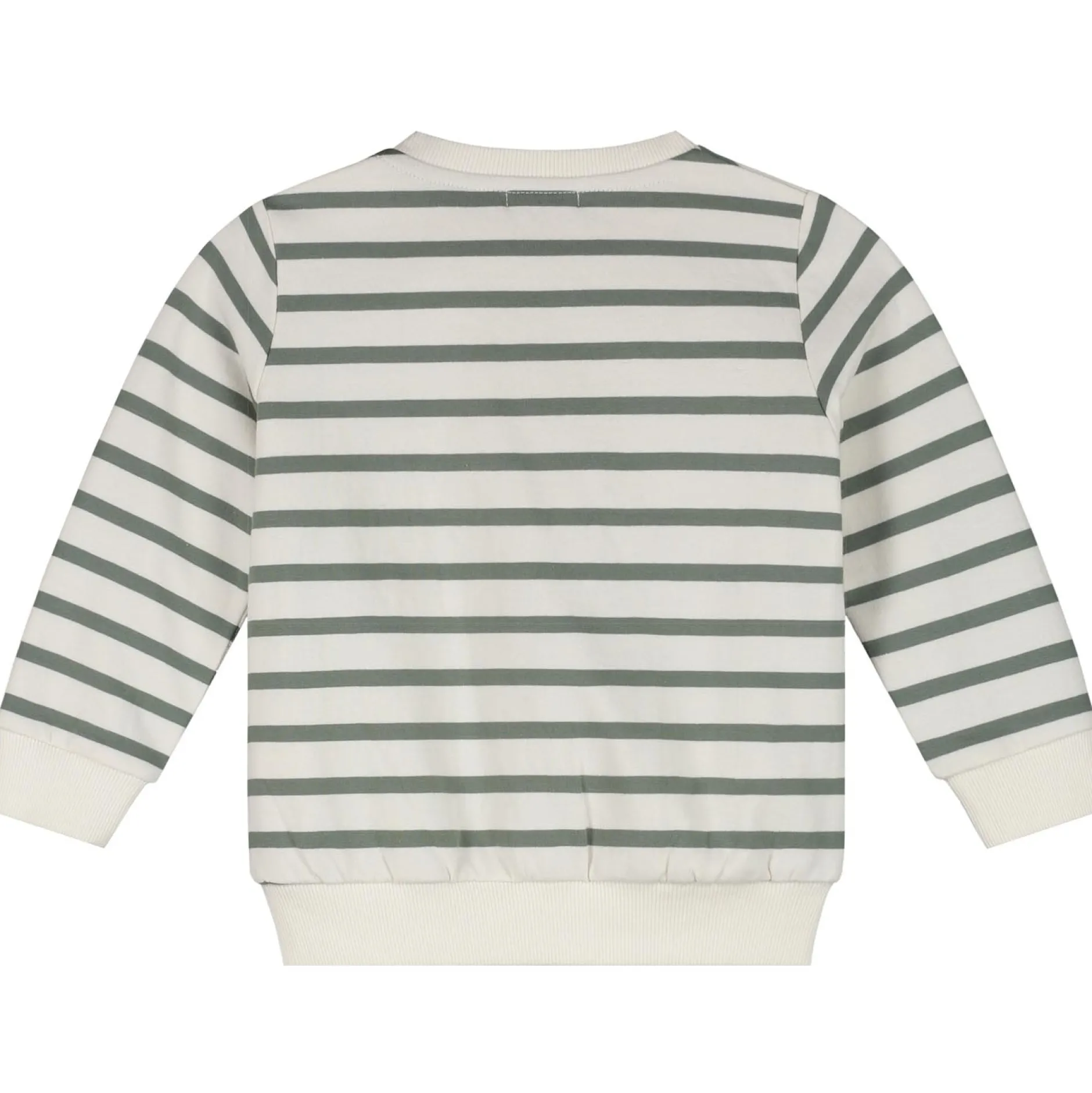 Truien & Vesten|Truien & Sweaters*Prénatal peuter sweater lange mouwen strepen groen Light Khaki Green