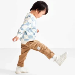 Broeken & Tuinbroeken|Truien & Vesten*Prénatal peuter sweater strepen & broek Light Lemon Yellow
