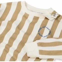 Broeken & Tuinbroeken|Truien & Vesten*Prénatal peuter sweater strepen & broek Light Lemon Yellow