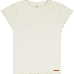 Shirts & Blouses|Shirts & Blouses*Prénatal peuter T-shirt korte mouwen effen wit Dark Off-White