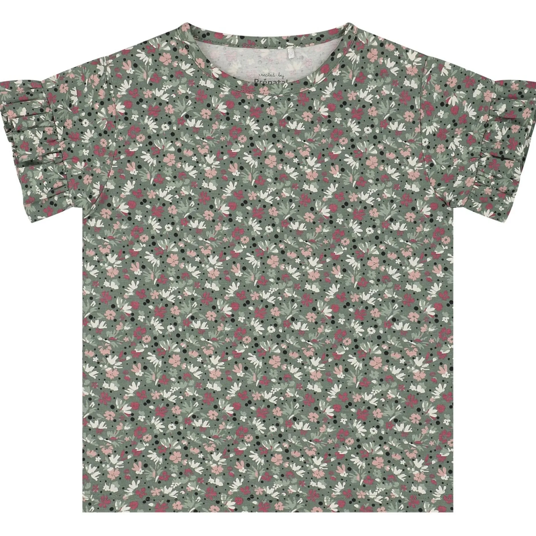 Shirts & Blouses|Shirts & Blouses*Prénatal peuter T-shirts 2 stuks korte mouwen all over print multi Soft Pink