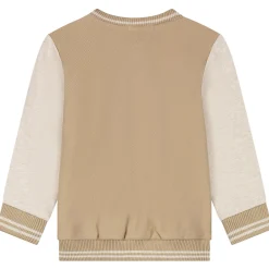 Truien & Vesten|Vesten*Prénatal peuter vest lange mouwen meerkleurig beige Light Beige Brown