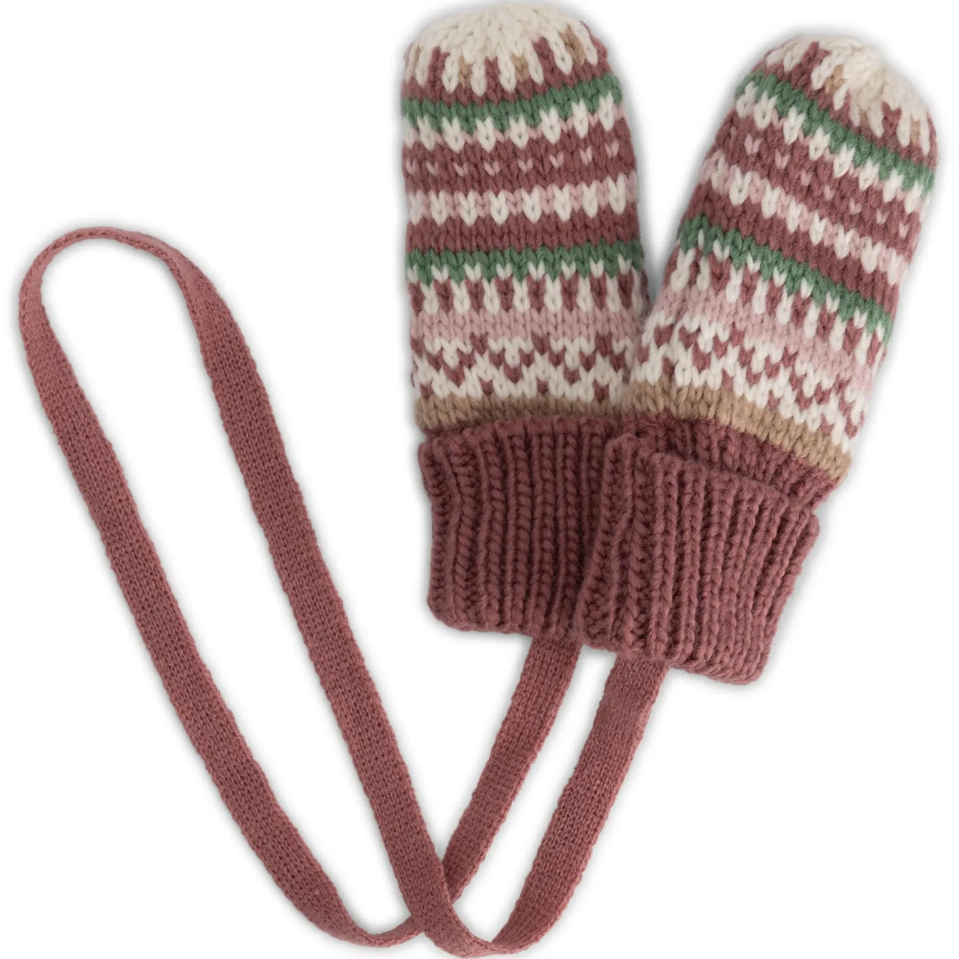 Accessoires|Accessoires*Prénatal peuter wanten roze Dark Red Brown