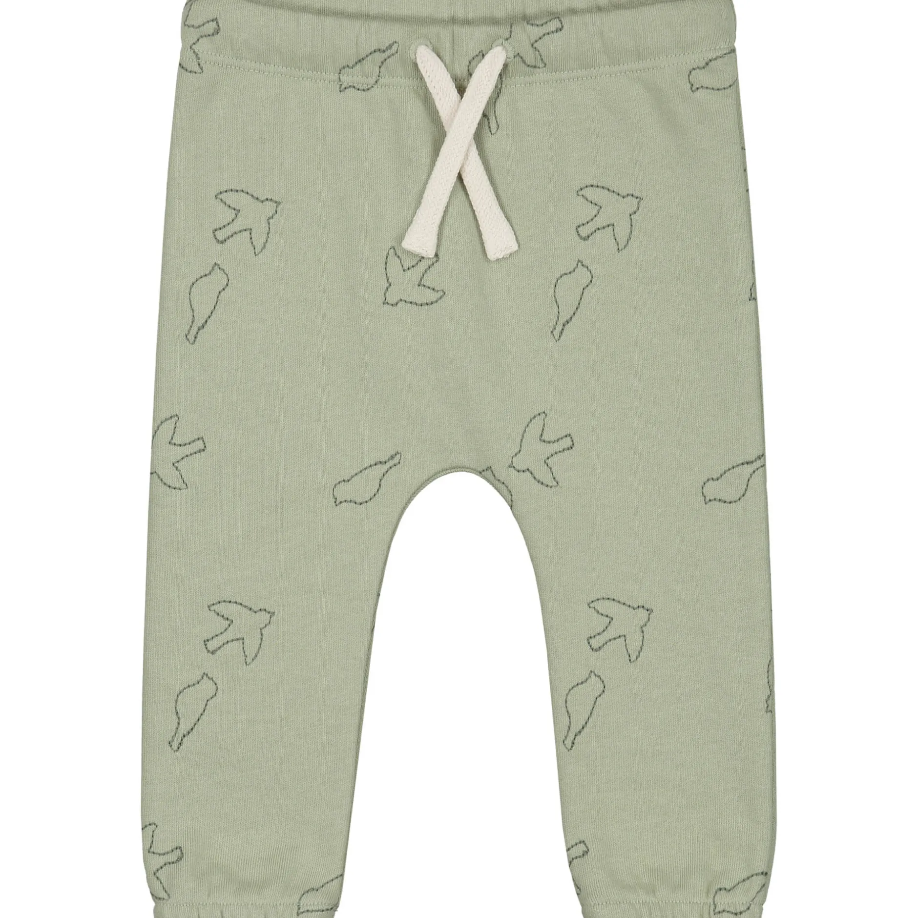 Broeken|Shirts & Vesten*Prénatal Pure newborn vest, shirt, broek & slofjes Dark Ecru Melange