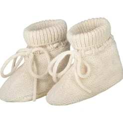 Broeken|Shirts & Vesten*Prénatal Pure newborn vest, shirt, broek & slofjes Dark Ecru Melange
