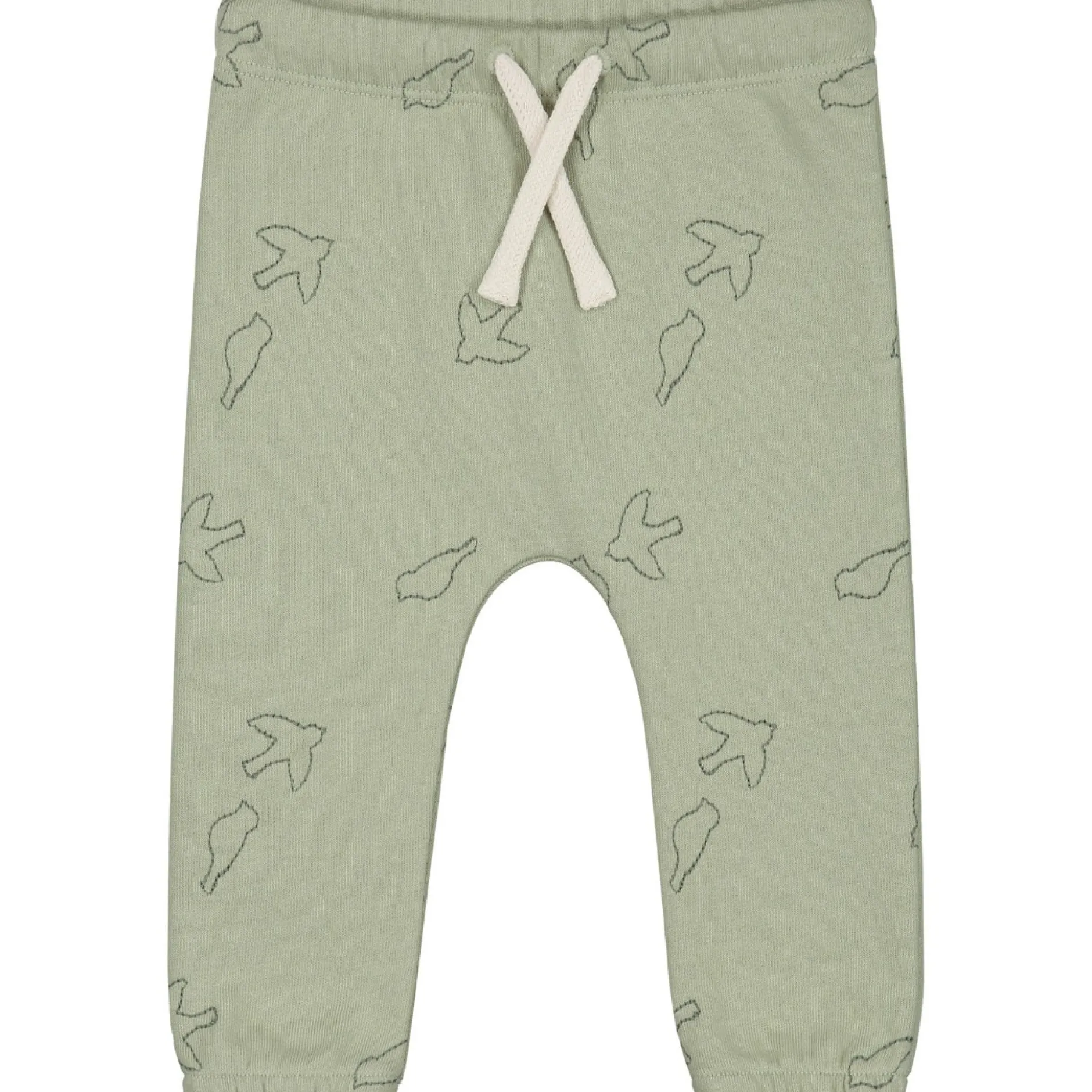 Broeken|Shirts & Vesten*Prénatal Pure newborn vest, shirt, broek & slofjes Dark Ecru Melange