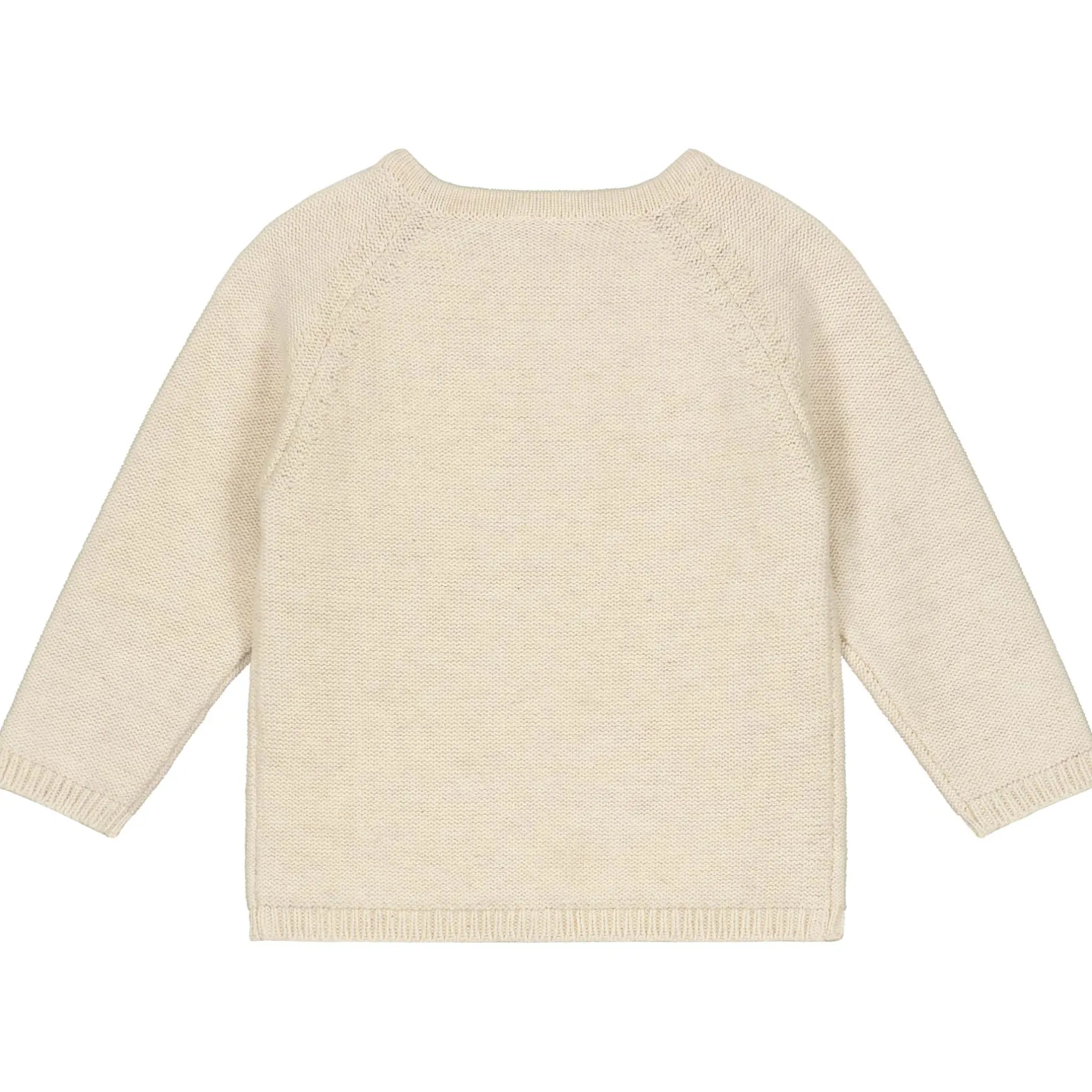 Broeken|Shirts & Vesten*Prénatal Pure newborn vest, shirt, broek & slofjes Dark Ecru Melange