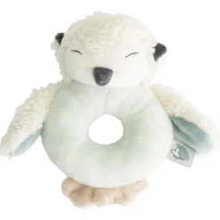 Rammelaars*Prénatal rammelaar Kleine Vriendjes Ivory White