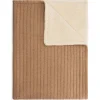 Dekens*Prénatal reisdeken Dark Sand Brown