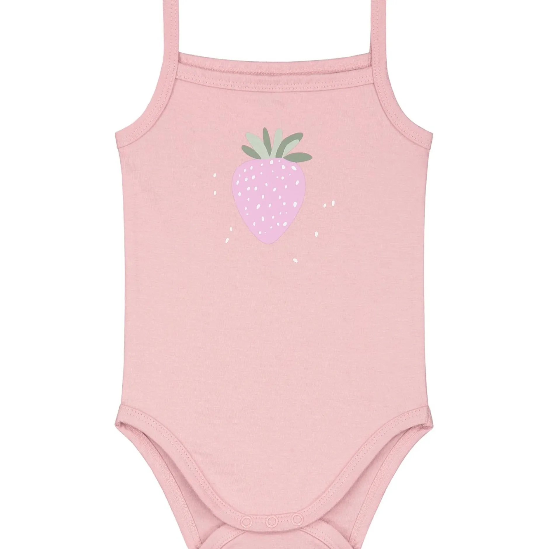 Rompers|Rompers*Prénatal romper 2 stuks spaghettibandjes all over print roze Ivoor Wit
