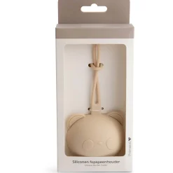 Speenkoorden|Fopspenen & Accessoires*Prénatal siliconen fopspeenhouder beige