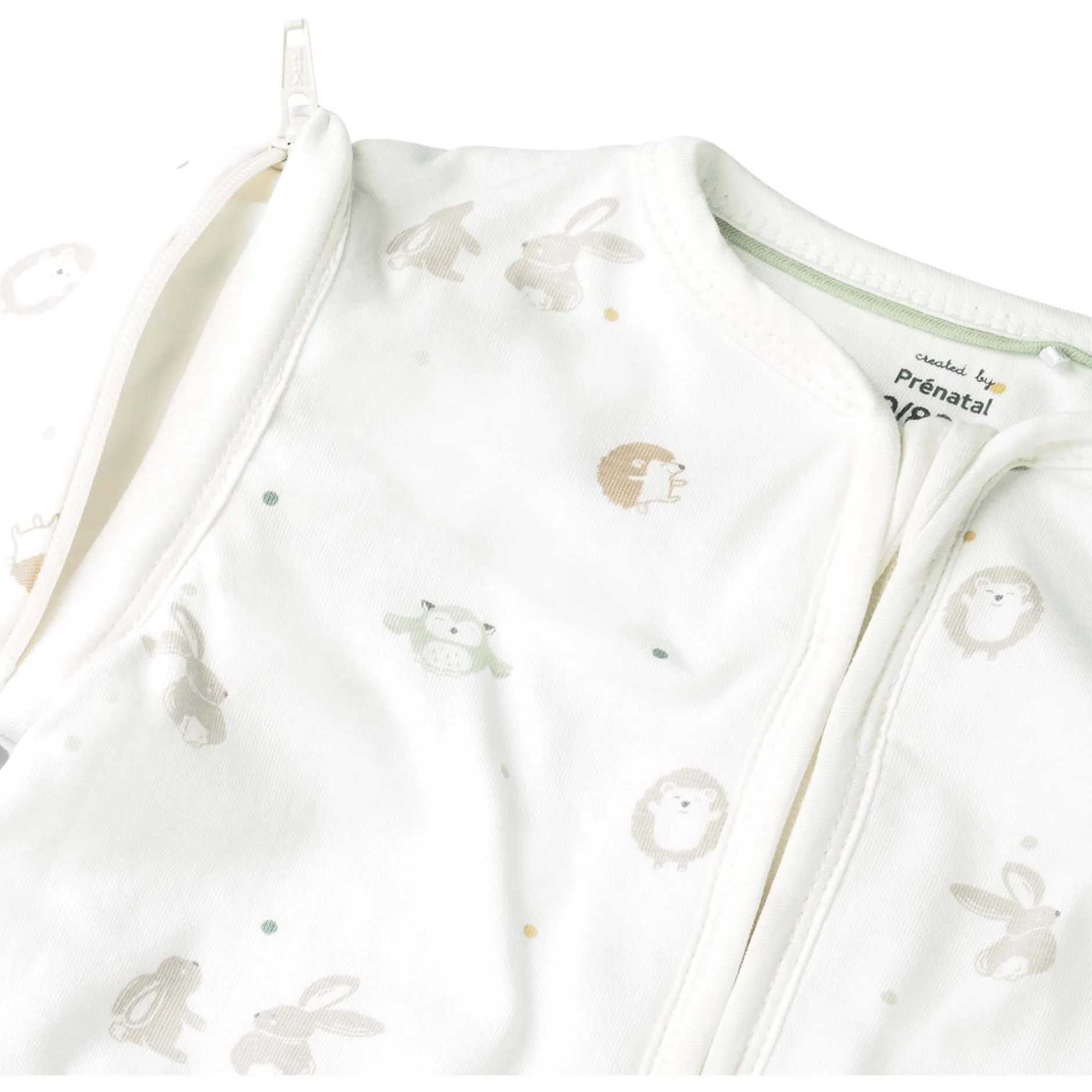 Zomer*Prénatal slaapzak Kleine Vriendjes wit Ivory White