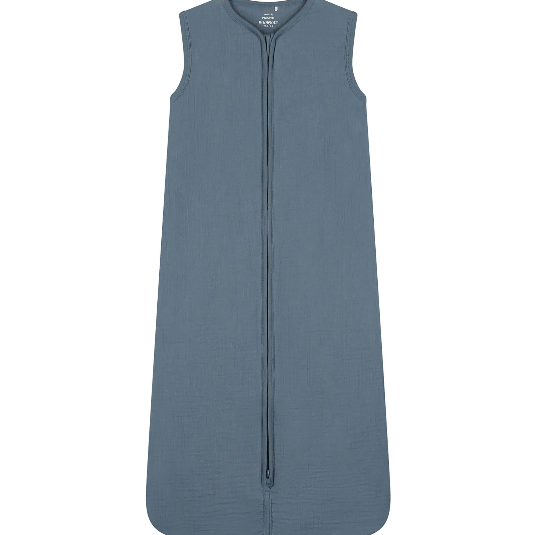 Zomer*Prénatal slaapzak Mousseline blauw Steel Blue