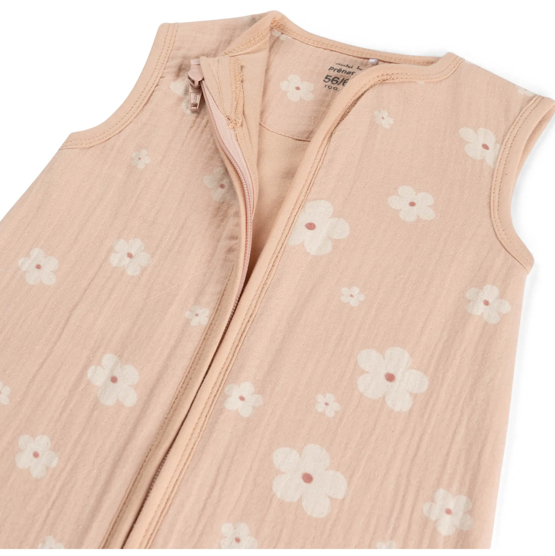 Zomer*Prénatal slaapzak Mousseline roze Powder Pink