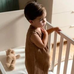 Zomer*Prénatal slaapzak Mousseline bruin Dark Sand Brown