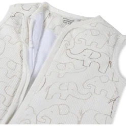 Boxen|Zomer*Prénatal slaapzak otis rib wit Ivory White