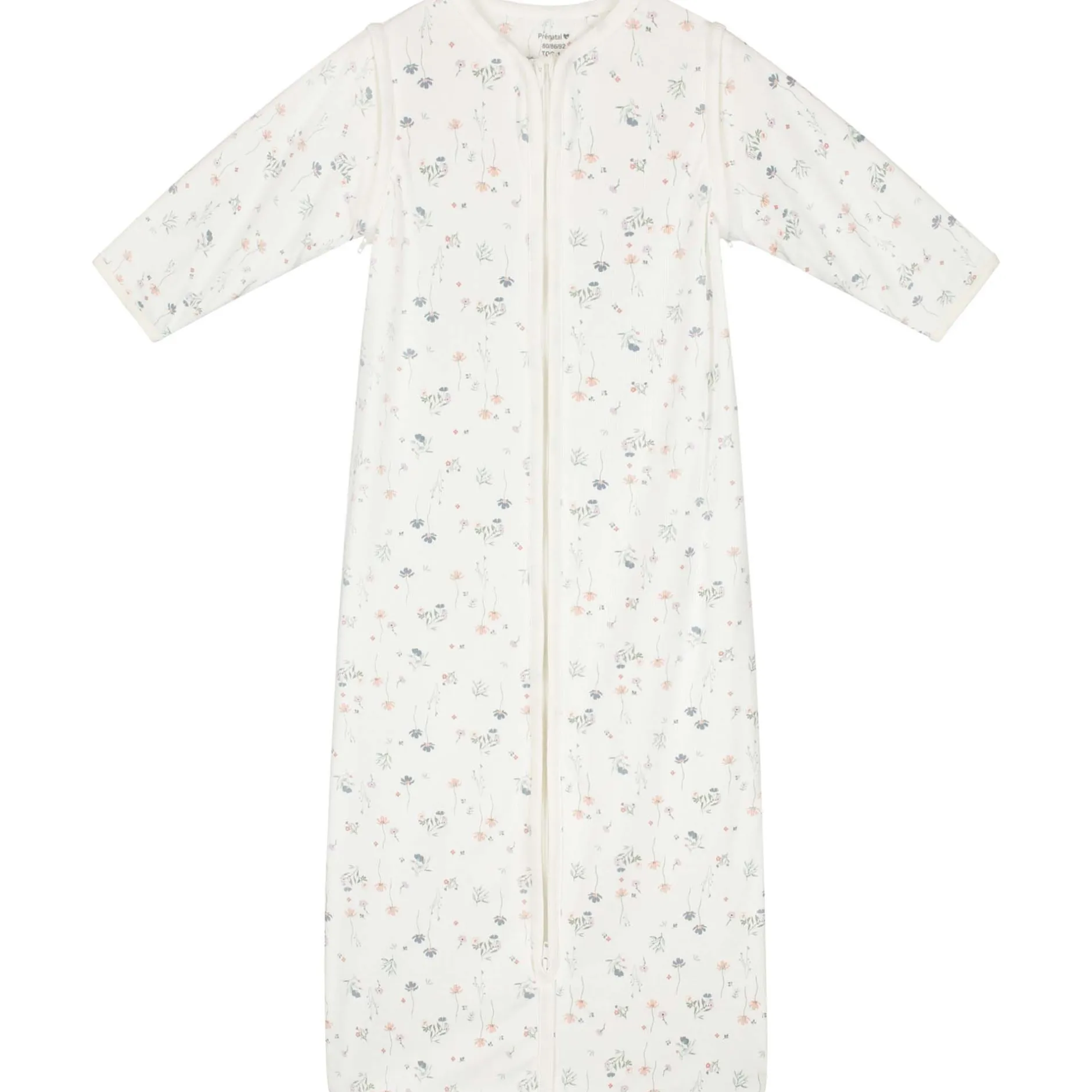 Zomer*Prénatal slaapzak romantische rib wit Ivory White