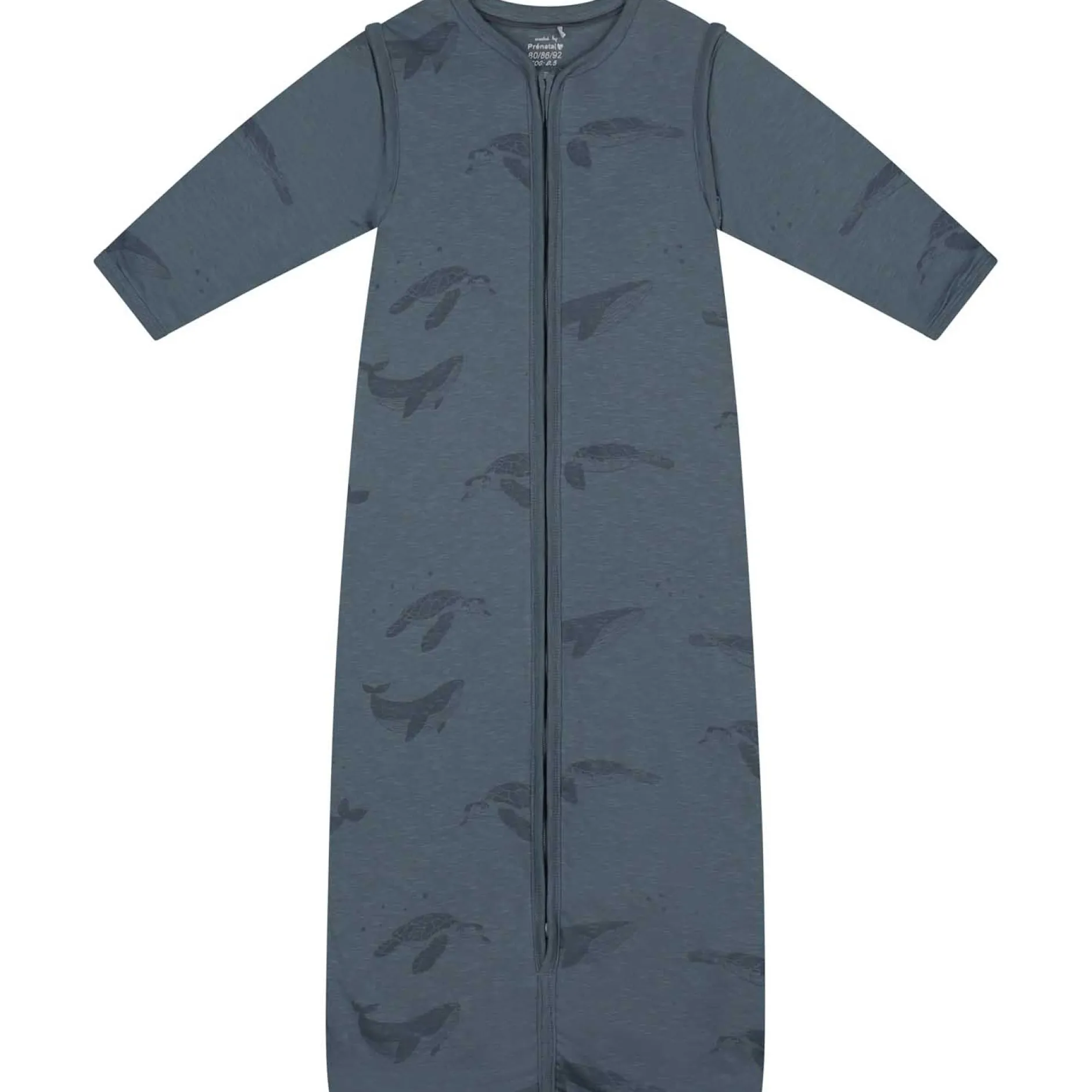 Zomer*Prénatal slaapzak schildpad blauw Steel Blue
