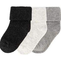 Sokken|Sokken & Maillots*Prénatal sokken 3 paar   grijs Grey Melee Light