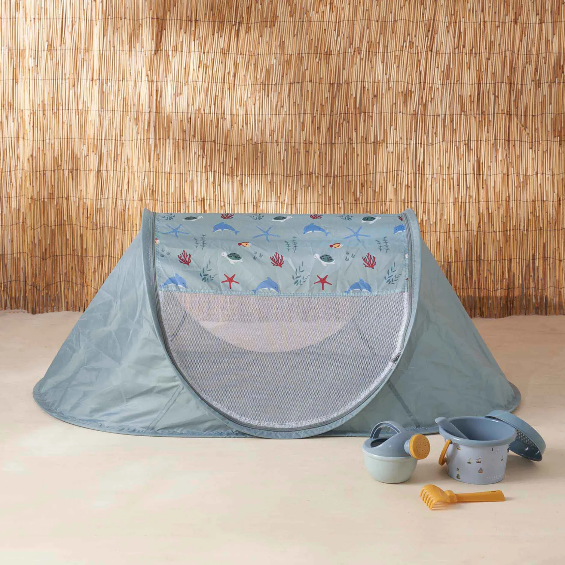Buitenspeelgoed*Prénatal strandtentje Green
