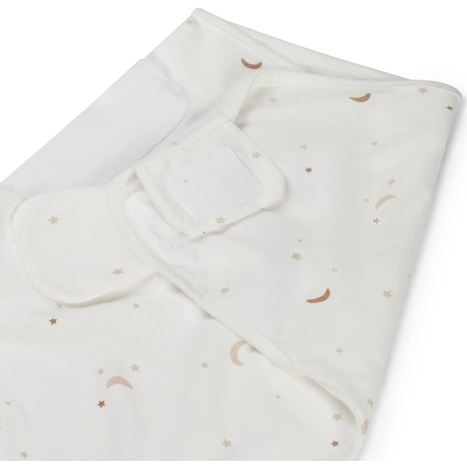Inbakerdoeken & Inbakerslaapzakken*Prénatal swaddle inbakerdoek Ivory White