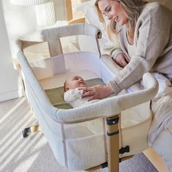 Co-Sleepers|Wiegjes*Prénatal Teddy Co-sleeper Bella Ivory White