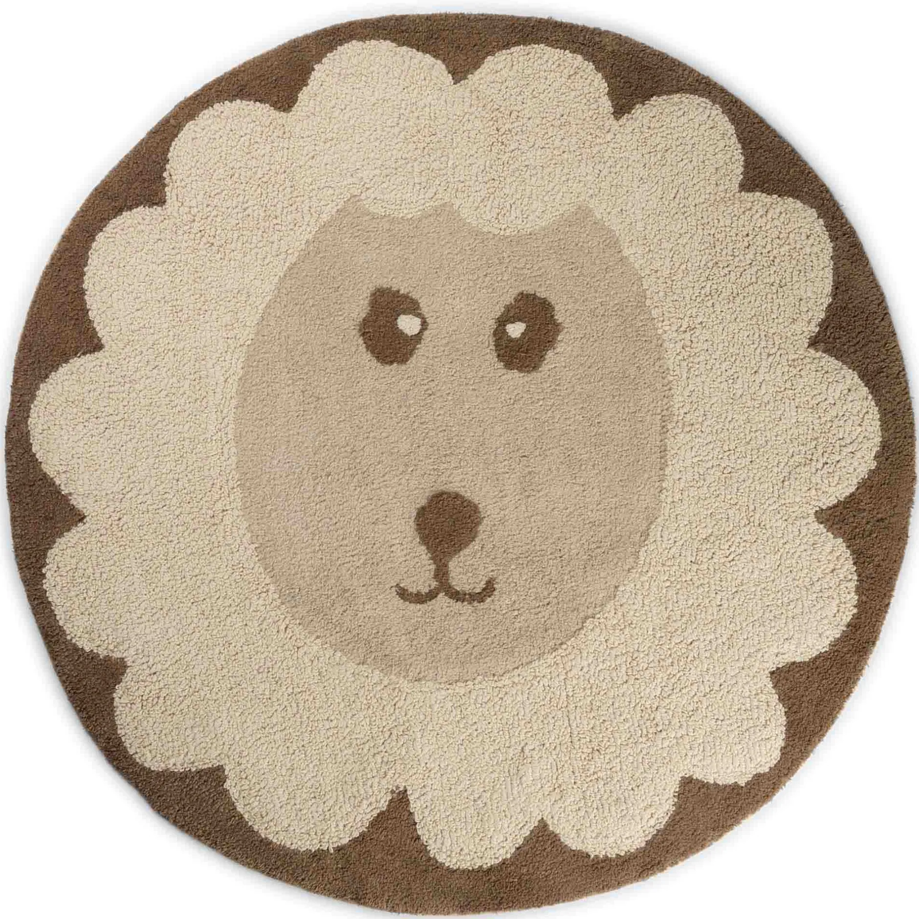 Vloerkleden*Prénatal vloerkleed schaap beige