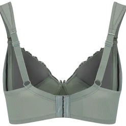 Borstkolven|Bh's*Prénatal voedingsbh rib effen groen Light Khaki Green