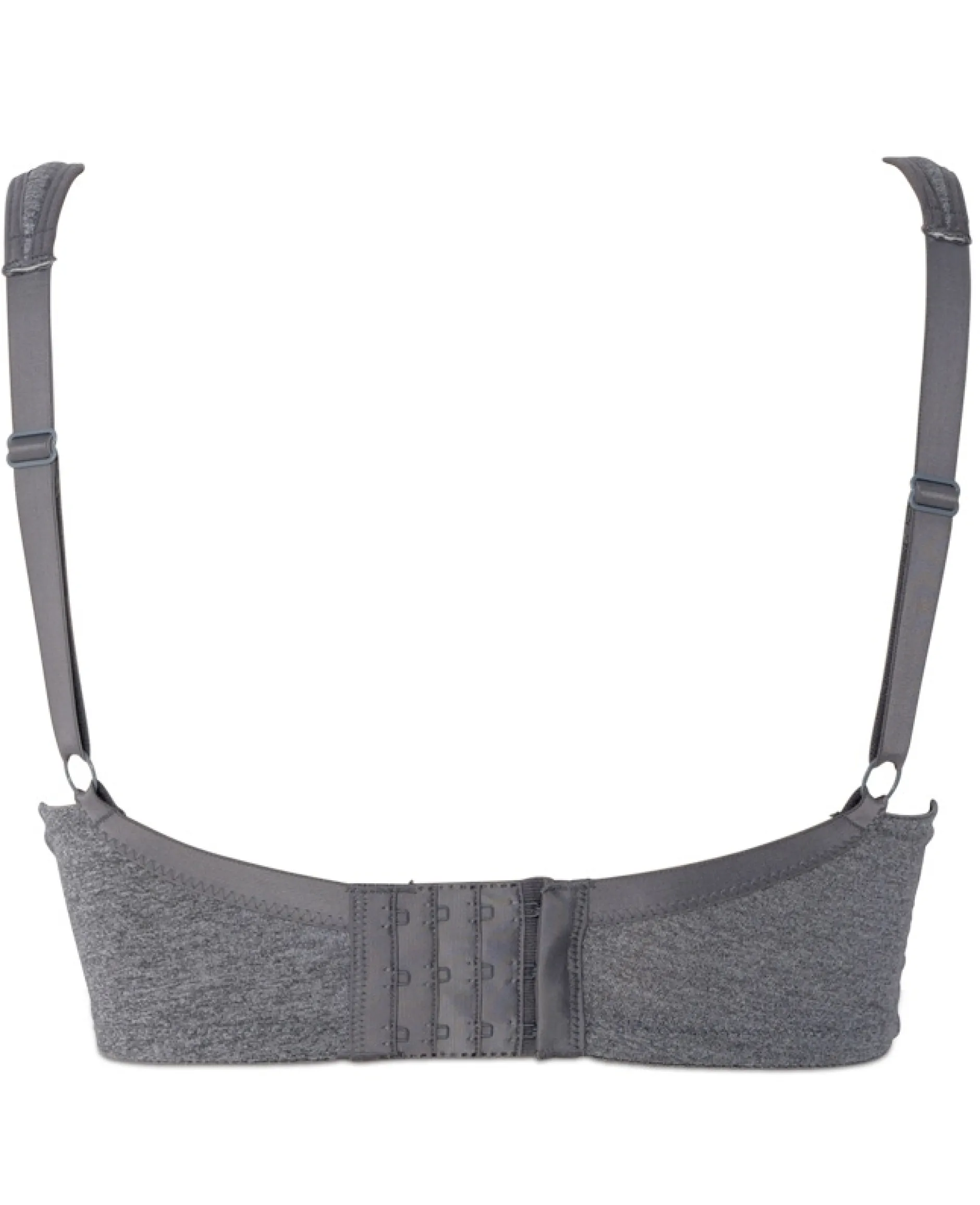 Borstkolven|Bh's*Prénatal voedingsbh voorgevormd grijs Grey Melee Dark