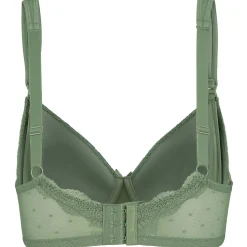 Borstkolven|Bh's*Prénatal voedingsbh voorgevormd effen groen Green Shade