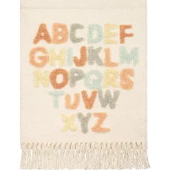 Wanddecoratie*Prénatal Wandtapijt ABC beige