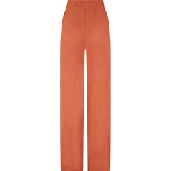 Broeken*Prénatal zwangerschapsbroek lang effen oranje Warm Orange