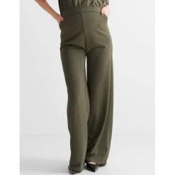 Broeken*Prénatal zwangerschapsbroek lang effen groen Dark Leaf Green