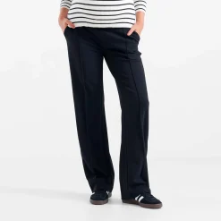 Basics|Broeken*Prénatal zwangerschapsbroek lang effen zwart Black