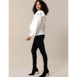 Broeken|Basics*Prénatal zwangerschapsbroek lang  zwart Black