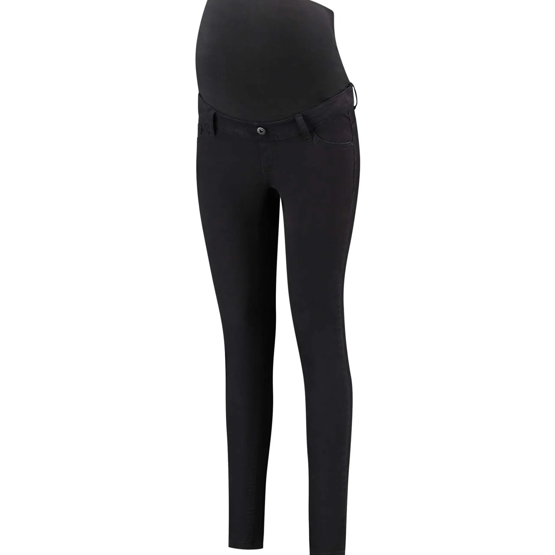 Broeken|Basics*Prénatal zwangerschapsbroek lang zwart Black