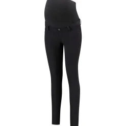 Broeken|Basics*Prénatal zwangerschapsbroek lang zwart Black