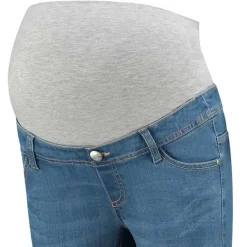 Basics|Jeans*Prénatal zwangerschapsjeans lang effen blauw Light Blue Denim