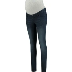 Basics|Jeans*Prénatal zwangerschapsjeans lang blauw Dark Blue Denim
