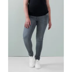 Basics|Jeans*Prénatal zwangerschapsjeans lang  grijs Mid Grey Denim