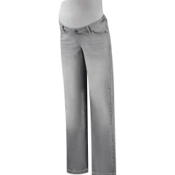 Basics|Jeans*Prénatal zwangerschapsjeans lang effen denim Light Grey Denim
