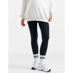 Leggings|Broeken*Prénatal zwangerschapslegging lang zwart Black