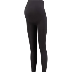 Basics|Leggings*Prénatal zwangerschapslegging seamless lang zwart Black