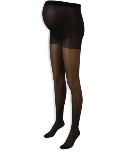 Panty's & Maillots|Jurken & Rokken*Prénatal zwangerschapspanty 15 denier   zwart Black