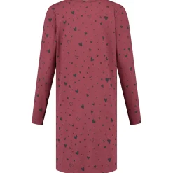 Pyjama's*Prénatal zwangerschapspyjama lange mouwen all over print rood Dark Redshade